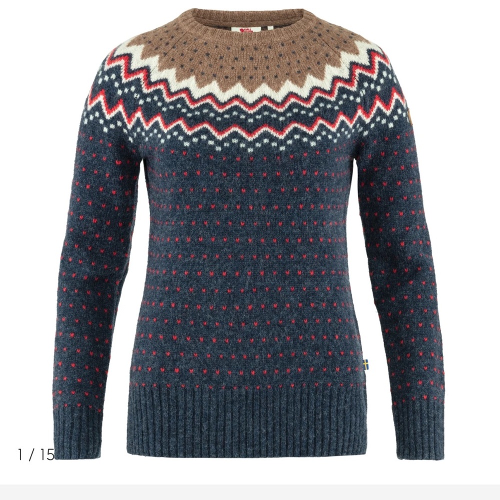 Fjallraven Ovik wool sweater XL NWT